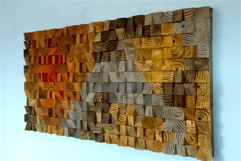 Rustic Wood wall Art, wood wall sculpture, abstract wood art – Art Glamour