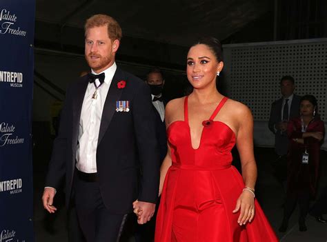 Meghan Markle and Prince Harry Honor Veterans at Intrepid Gala