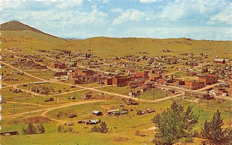 Cripple Creek Colorado 1960s Postcard Vista Aerial View | United States ...