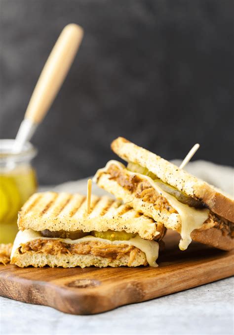 BBQ Chicken Panini Sandwiches - Simply Made Recipes