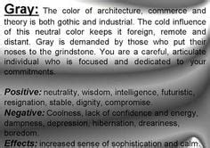 Gray Color Psychology - Gray Meaning & Personality