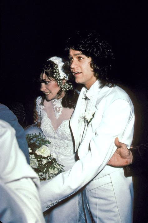 Valerie bertinelli wedding dress | Eddie van halen, Van halen, Valerie ...