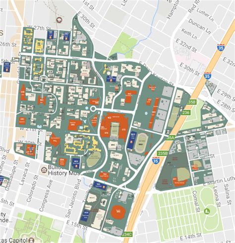 Mapped: How Big Is the University of Texas Campus? - LawnStarter