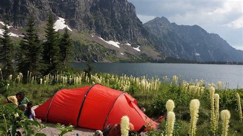 Glacier National Park Montana Backcountry Camping - YouTube