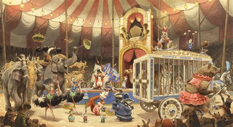 Chris Dunn Illustration/Fine Art: Circus Parade