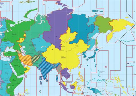 Asia North Asia Time Zones Map | The Best Porn Website