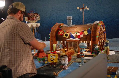 The making of "It's a SpongeBob Christmas" stop-motion episode - Boing ...