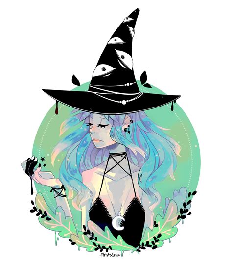 Witch by Patitodesu | Witch art, Witch drawing, Witch illustration