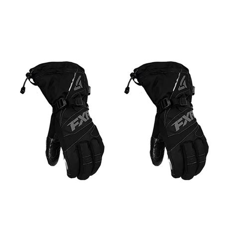 FXR Mens Fuel Snowmobile Gloves Durable Insulated Weatherproofing Pre ...