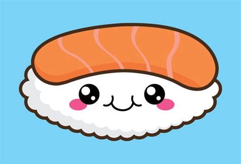 Kawaii Clip Art, Kawaii Sushi Clip Art, Kawaii Sushi Clipart, Cute ...