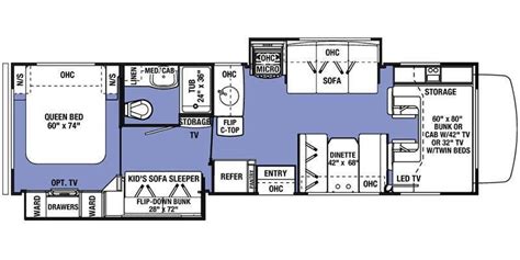 2 Bedroom Rv Floor Plans | Taraba Home Review