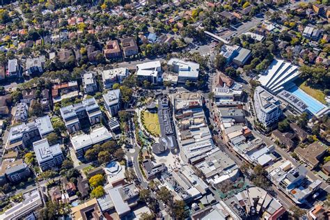 Aerial Stock Image - Lane Cove Centre