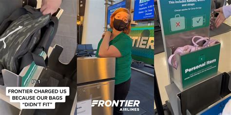 Video Shows Frontier Airlines Making Customers Pay for Free Bags