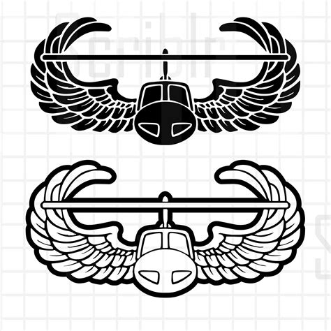 Air Assault Wings Clipart