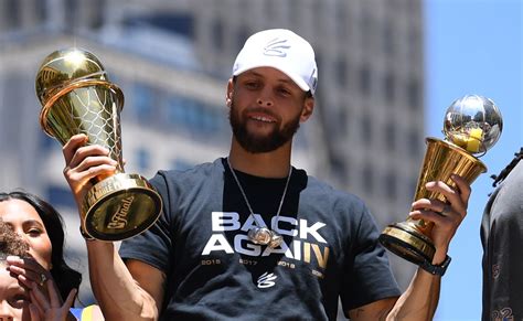 Watch Steph Curry party with NBA Finals MVP trophy as Warriors star ...