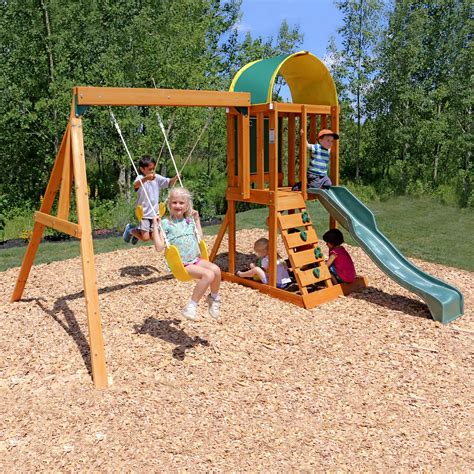 CLEARANCE: KidKraft Ainsley Wooden Swing Set / Playset – Even SHIPS for ...