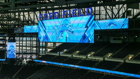 Ford Field's $100-million renovation includes massive video boards