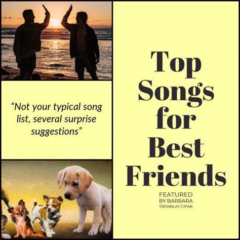 Top 10 Songs About Best Friends | Best friend lyrics, Friendship songs ...