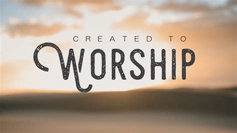 Work as Worship – Salem Evangelical Free Church