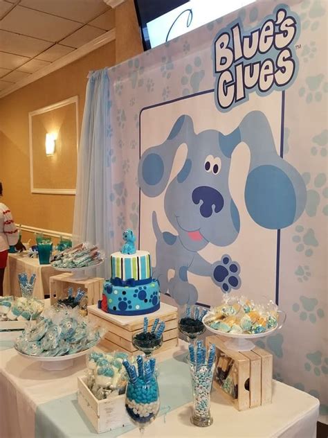 Blue's Clues Baby Shower Theme