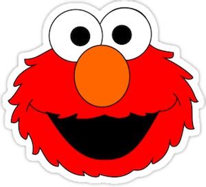 Sesame Street Elmo Sticker