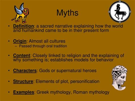 PPT - Fables, Tall Tales, Fairy Tales, Myths, and Legends PowerPoint ...