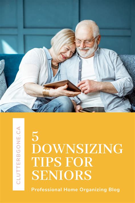 Downsizing Tips for seniors - ClutterBGone