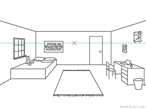 How To Draw In One Point Perspective - Trackreply4