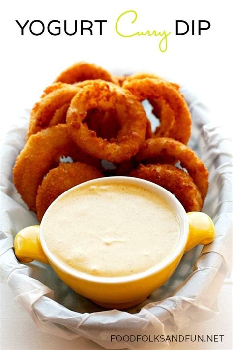 Yogurt Curry Dip Recipe for your Game Day Snacks • Food, Folks and Fun