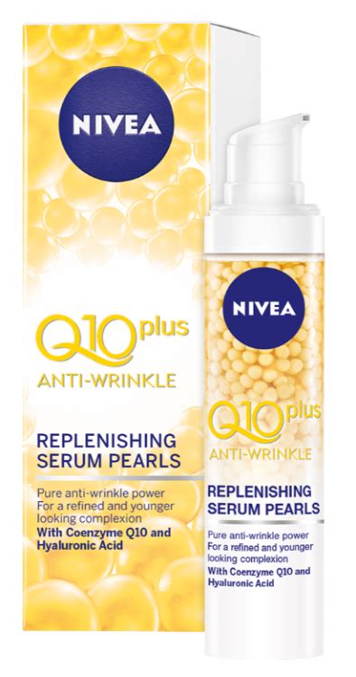 NIVEA Q10 PLUS ANTI WRINKLE SERUM PEARLS - 1Source