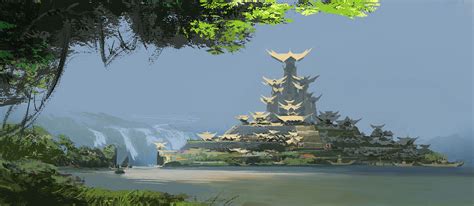 Raya and the Last Dragon - Land of Fang Concept Art by Kevin Nelson ...