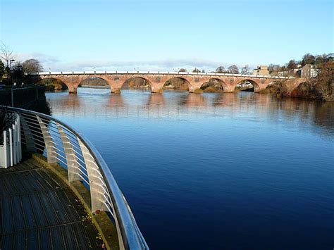 Perth Bridge and the River Tay © Dr Richard Murray cc-by-sa/2.0 ...