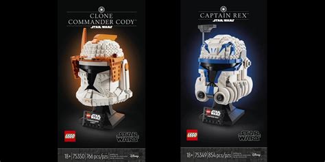 LEGO Commander Cody Helmet debuts alongside Captain Rex