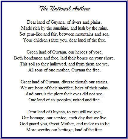 Usa National Anthem Lyrics Printable