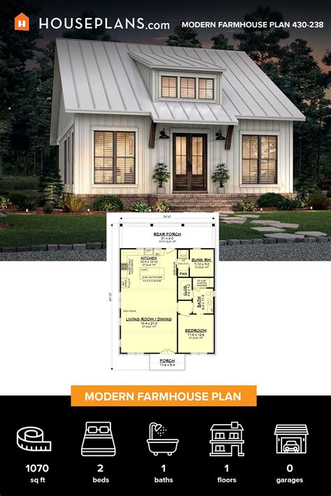 Guest House Plans Free - Small Modern Apartment