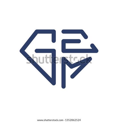 Gem Logo Initial Letter Design Template Stock Vector (Royalty Free ...