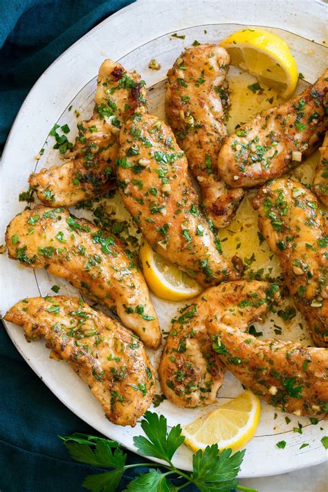 Lemon Butter Chicken Tenders - Cooking Classy