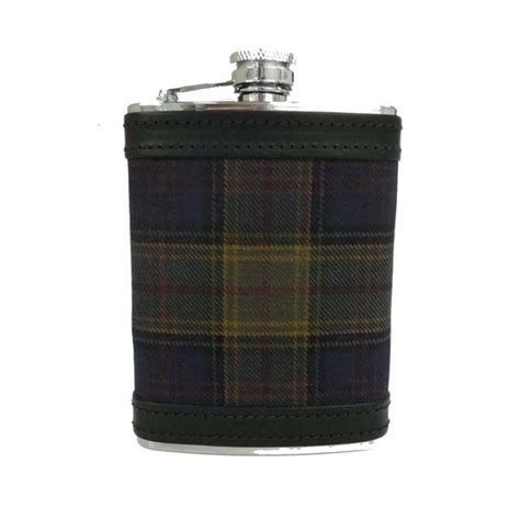 Kinloch Anderson Tartan Hip Flask - Kinloch Anderson