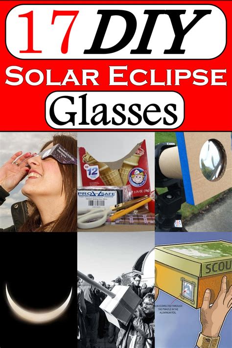 17 DIY Solar Eclipse Glasses For Kids To See Eclipse Safely - Craftsy