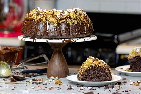 German Chocolate Pound Cake - Delicious Recipe from Scratch