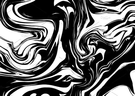 Black ink splash with swirls | Texture Illustrations ~ Creative Market