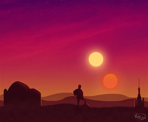 View Star Wars Tatooine Sunset Wallpaper Pics - Netizen Wallpapers