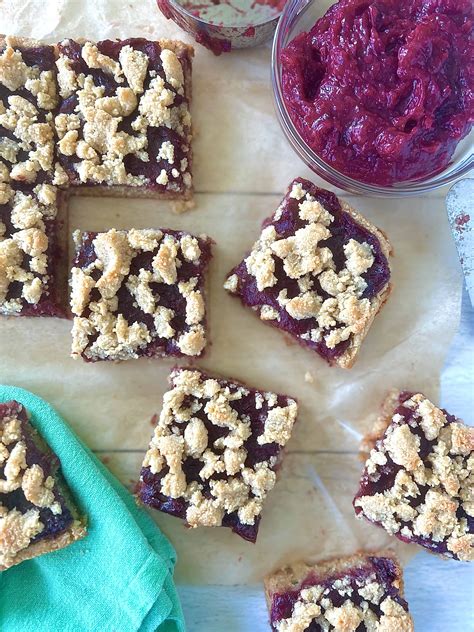 Paleo Cranberry Bars - Paleo Gluten-Free Guy