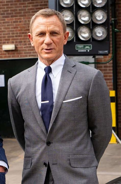 James Bond No Time To Die Grey Suit | James Bond Inspired Suit