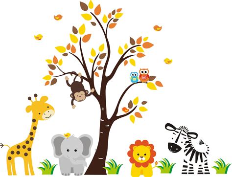 Baby Animals Cartoon Background