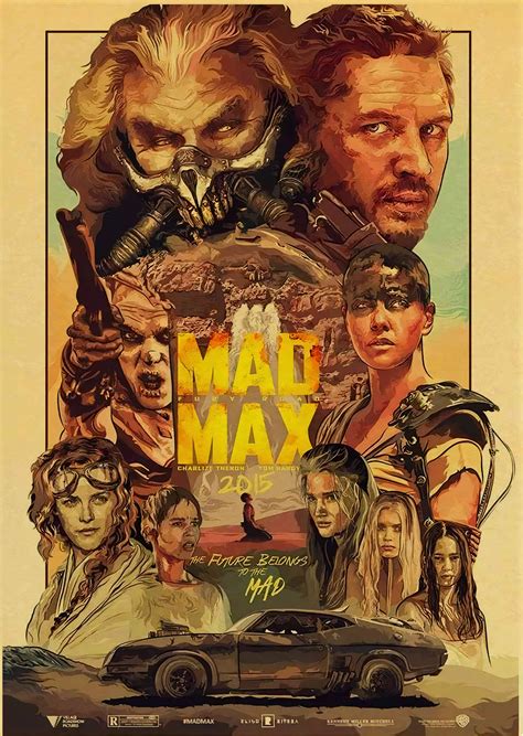 Mad Max Fury Road Movie Silk Poster 20"x13" Art Wall Decor 014 Best ...