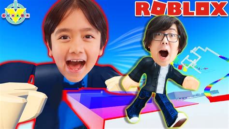 Ryan Creates His Own Obby! Let's play Roblox Obby Creator with Ryan's ...