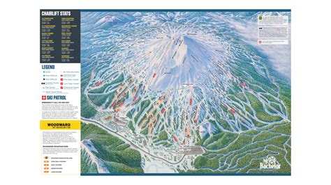 Mt. Bachelor Ski Map And Resort Information - Free Piste Map