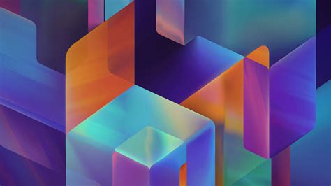 Download wallpaper: Geometric 3D shapes 3840x2160