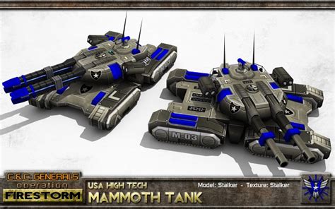 USA Mammoth Tank image - Operation: Firestorm mod for C&C: Generals ...